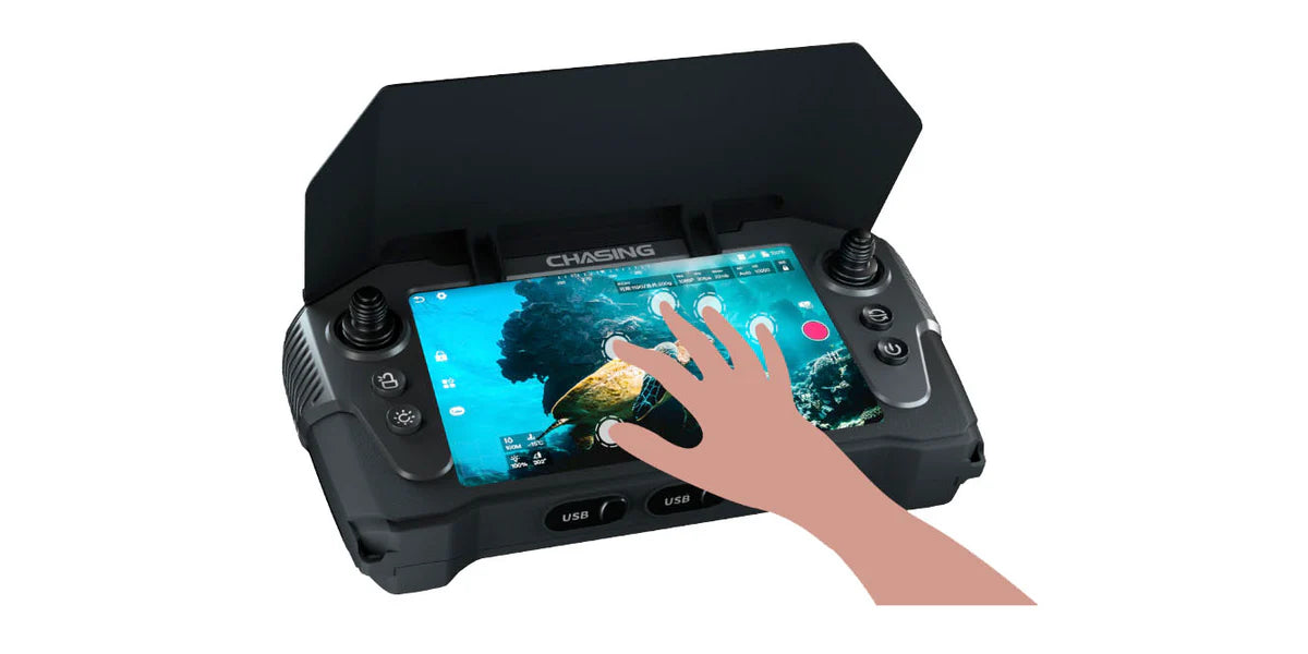 Chasing Waterproof Remote Controller With Screen (WSRC)