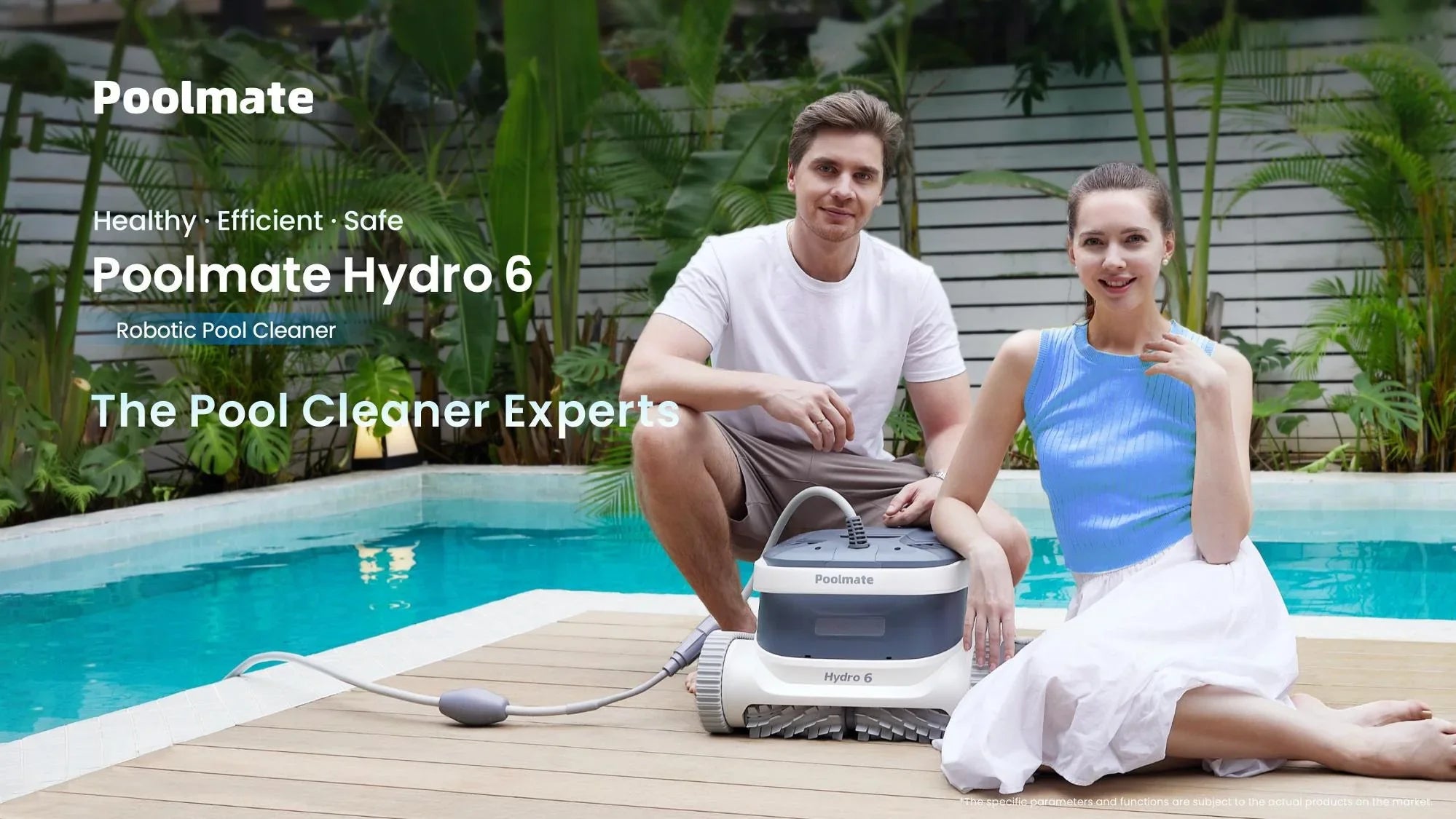 Poolmate Hydro 6 Corded Robotic Pool Cleaner