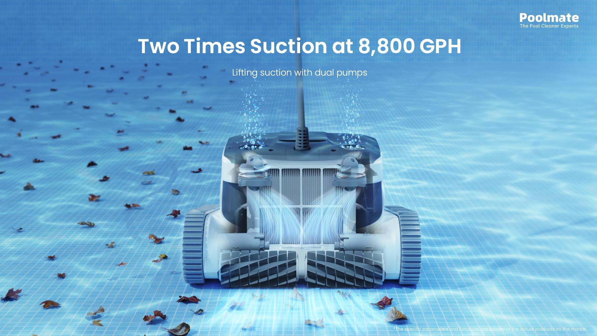 Poolmate Hydro 6 Corded Robotic Pool Cleaner