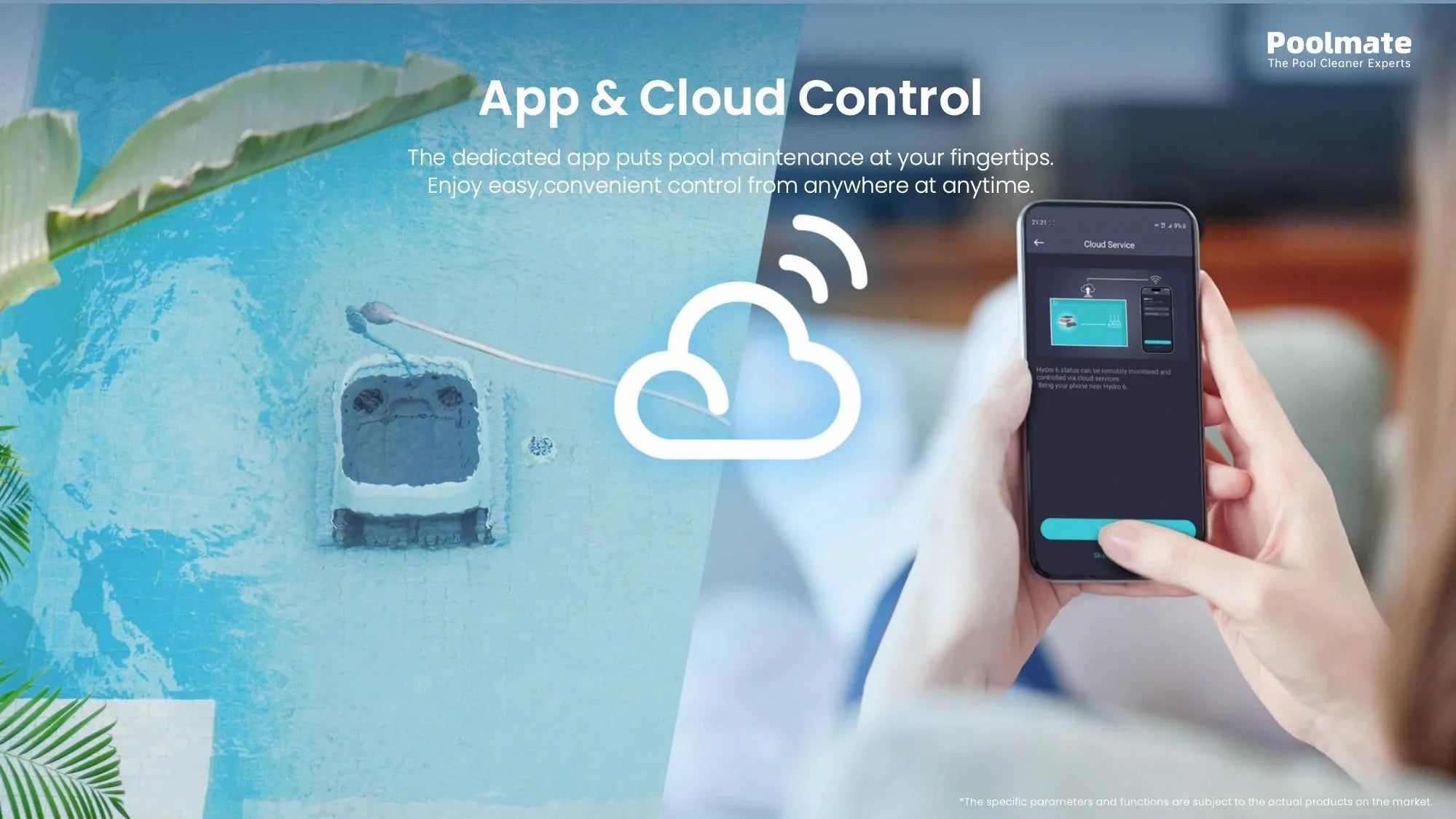 Poolmate Hydro 6 Corded Robotic Pool Cleaner