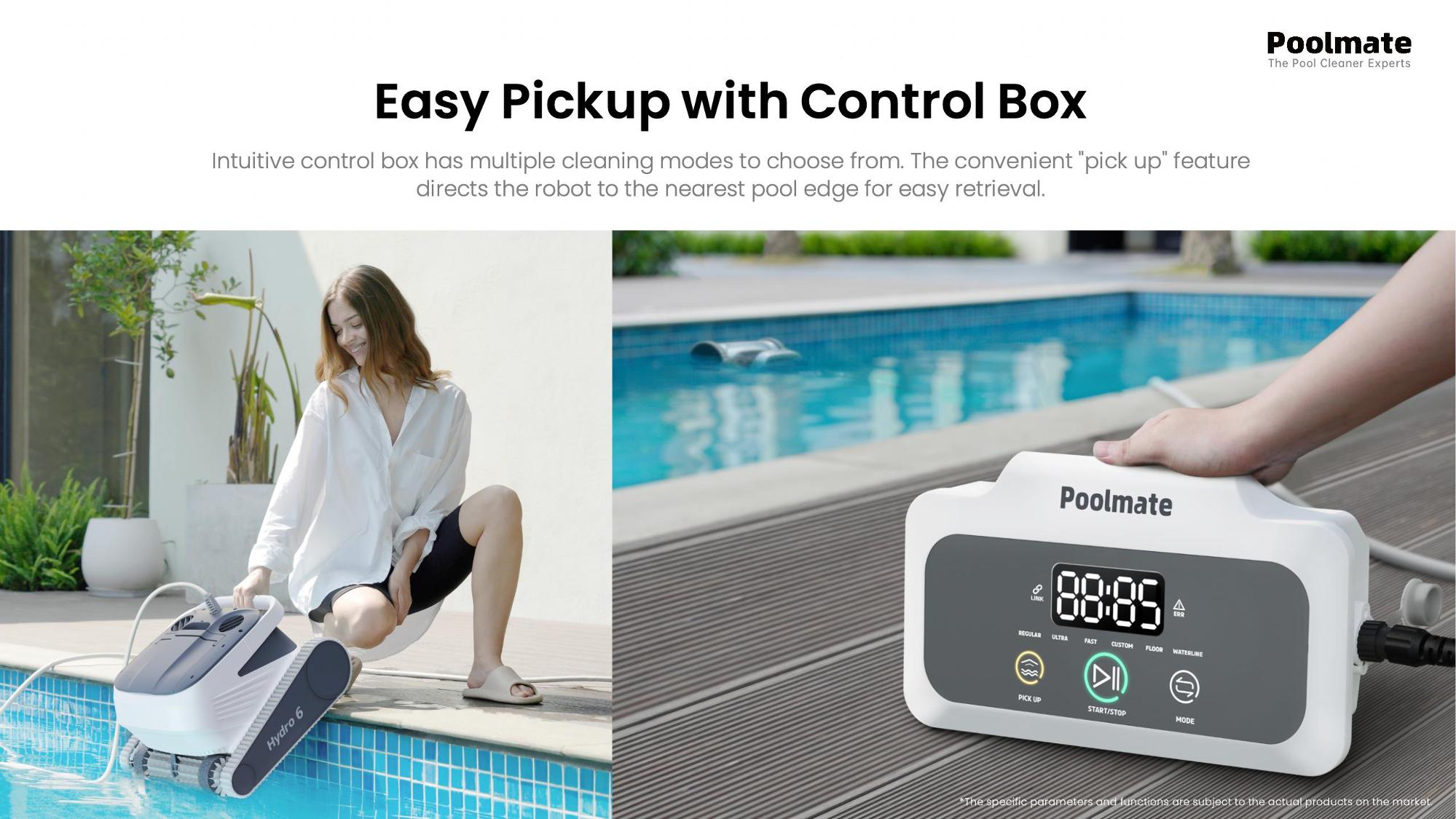 Poolmate Hydro 6 Corded Robotic Pool Cleaner