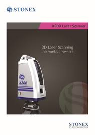 Stonex X300 – 3D Laser Scanner (Used)