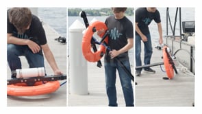 Load video: Cerulean Sonar Omnitrack USBL ROV/USV Positioning System