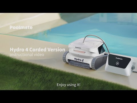 Poolmate Hydro 4 Cordless & Corded Robotic Pool Cleaner