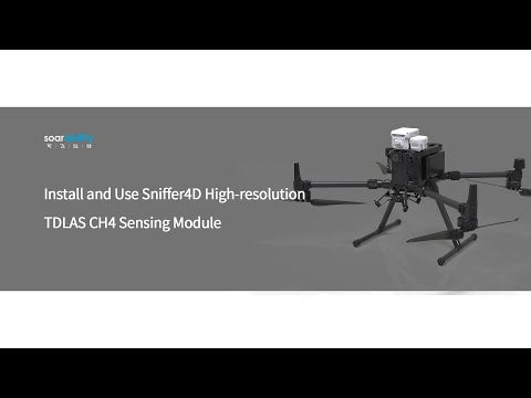 Load video: Sniffer4D V2 High-resolution TDLAS CH4 Sensing Module