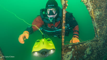 Chasing Gladius Mini S ROV