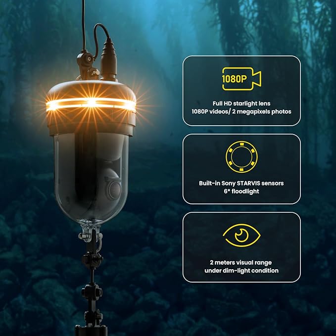 Chasing F1 Pro Underwater Fishing Camera