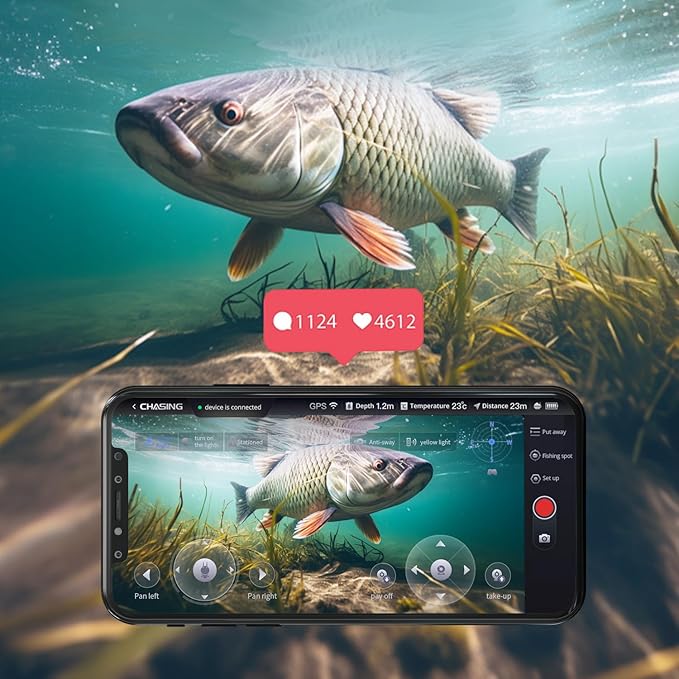 Chasing F1 Pro Underwater Fishing Camera