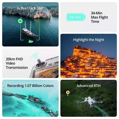 DJI Mini 4 Pro Drone With RC2 Controller