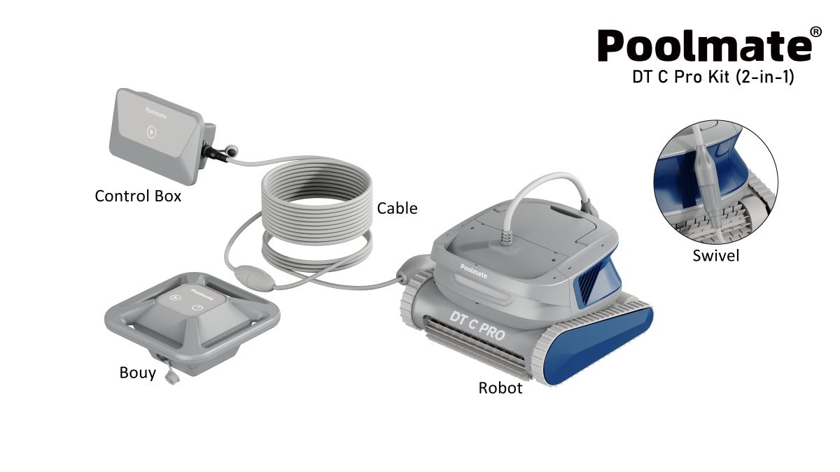 PoolMate DTC Pro Robotic Pool Cleaner
