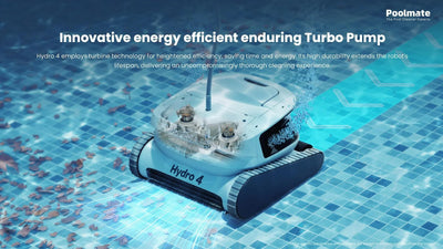 Poolmate Hydro 4 Cordless & Corded Robotic Pool Cleaner
