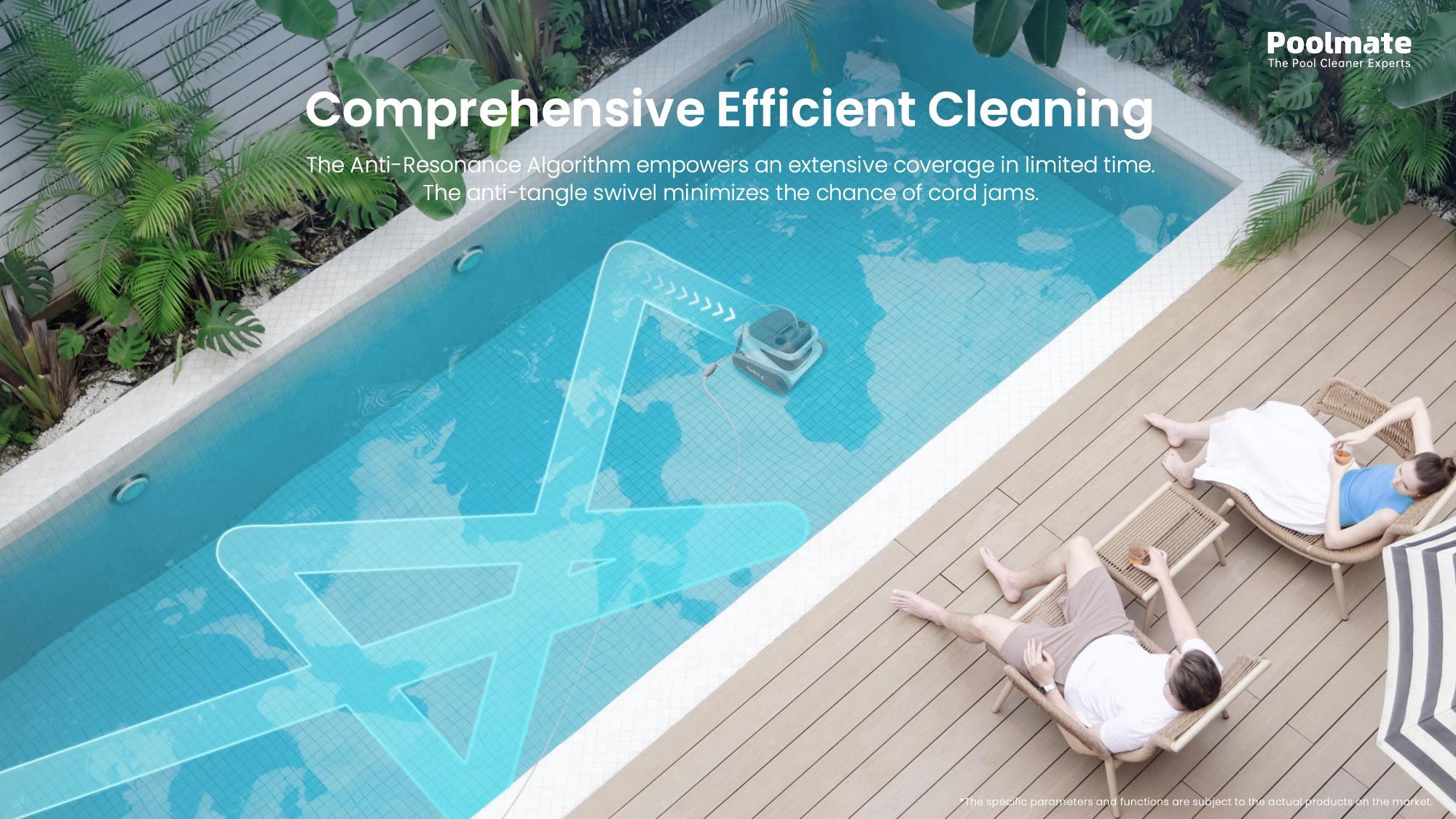 Poolmate Hydro 6 Corded Robotic Pool Cleaner