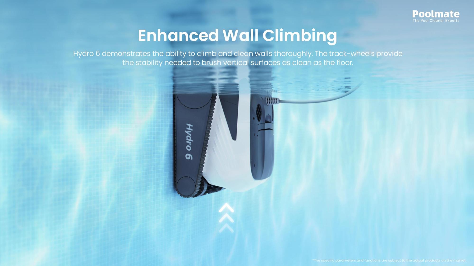 Poolmate Hydro 6 Corded Robotic Pool Cleaner