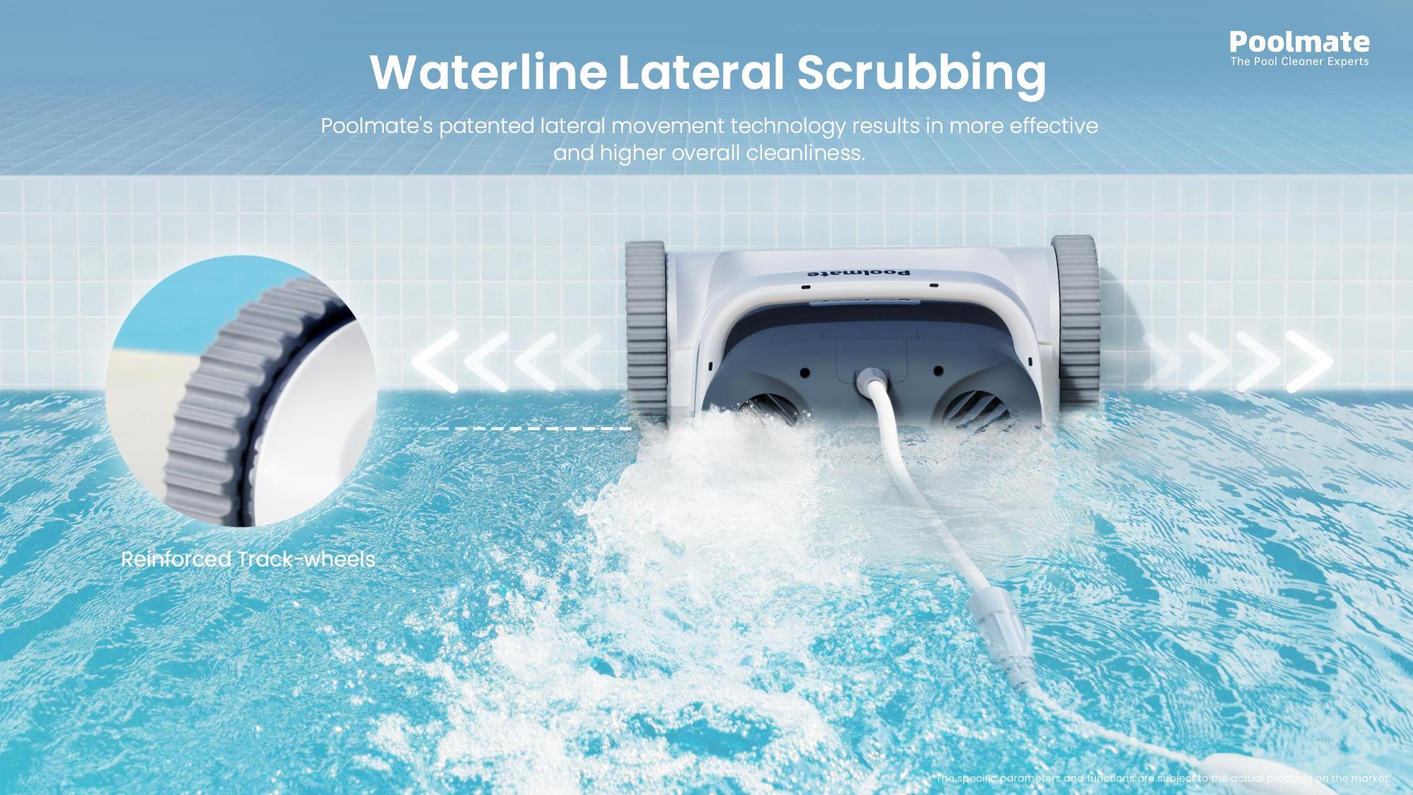 Poolmate Hydro 6 Corded Robotic Pool Cleaner