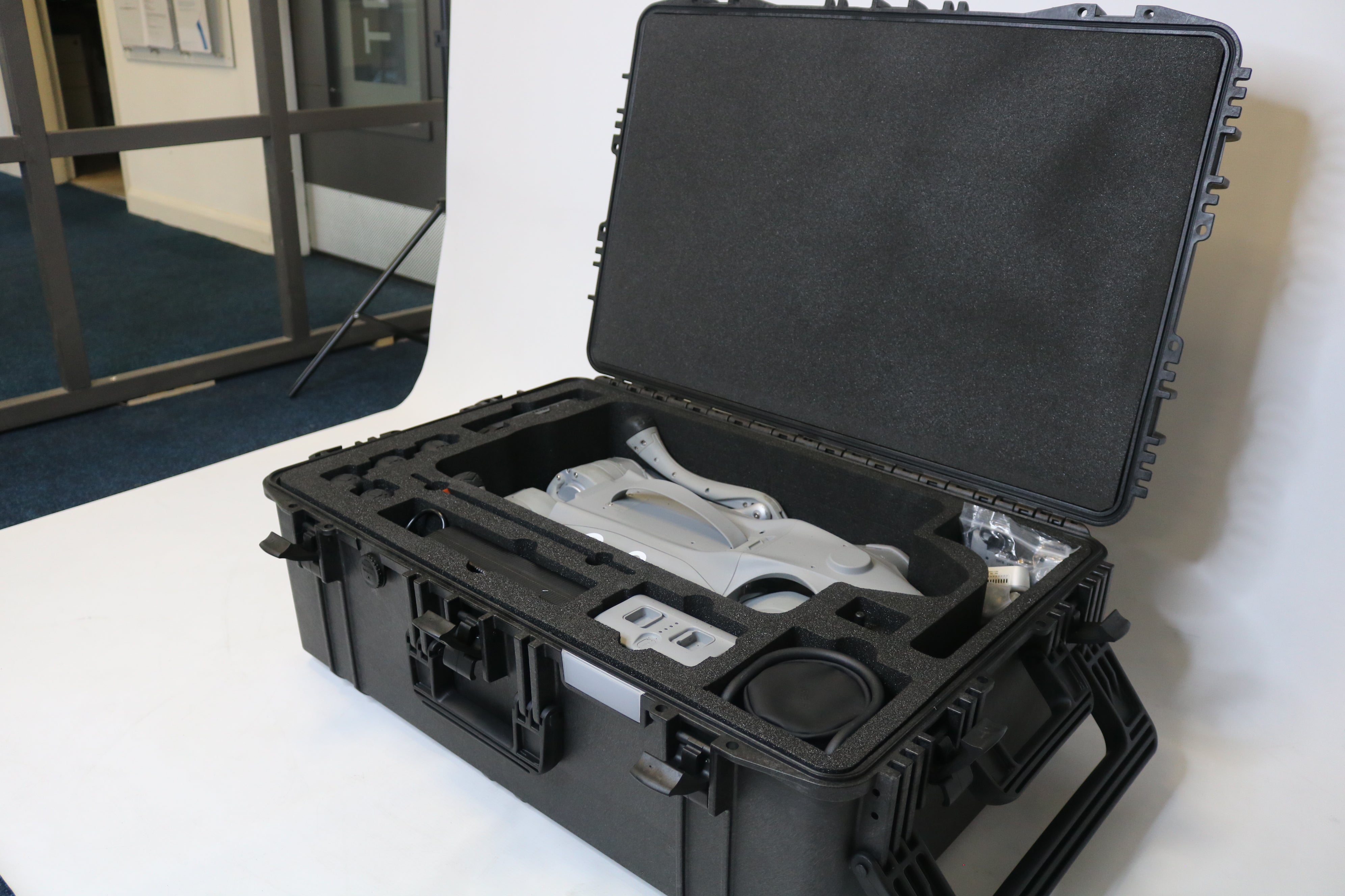 Trifibre Hard Custom Flight Case for Unitree Go2 (Robot Dog)