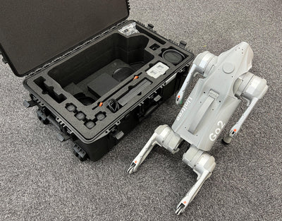 Trifibre Hard Custom Flight Case for Unitree Go2 (Robot Dog)