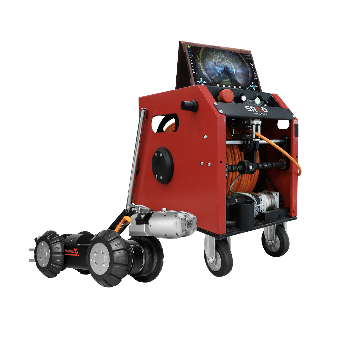 S100C MINI Pipe Inspection Robot