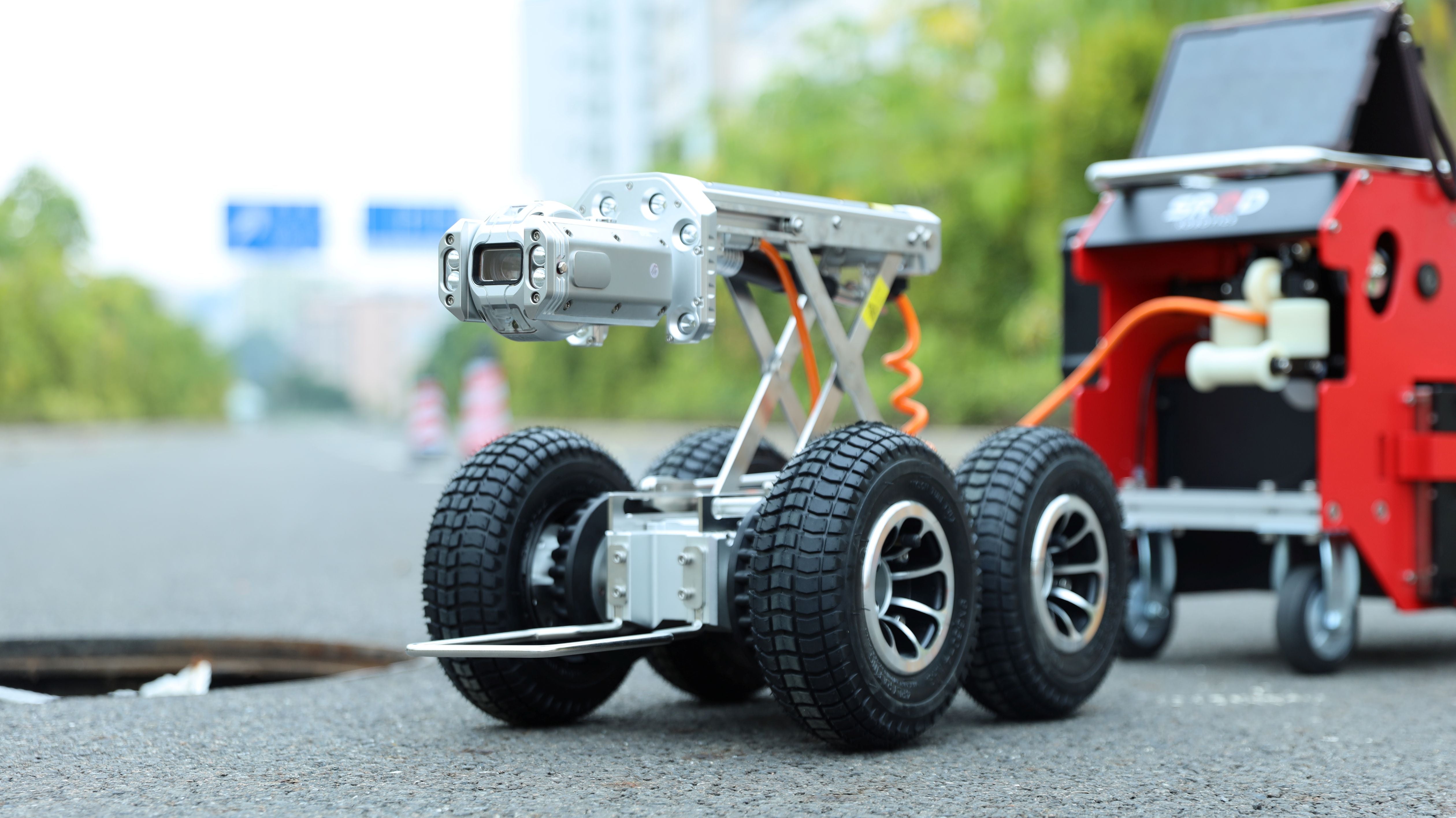 S190DHD Pipeline Inspection Robot