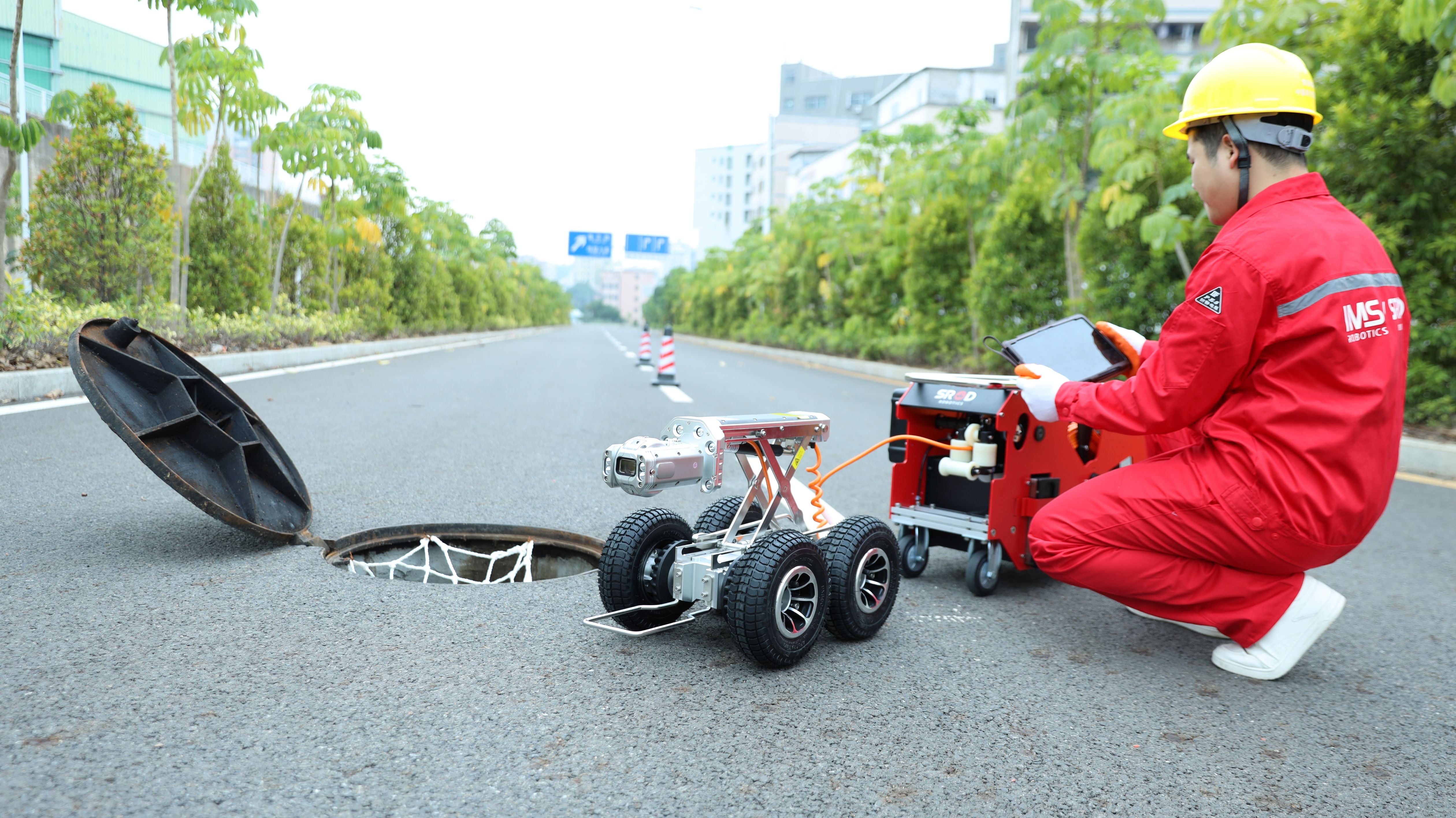 S190DHD Pipeline Inspection Robot