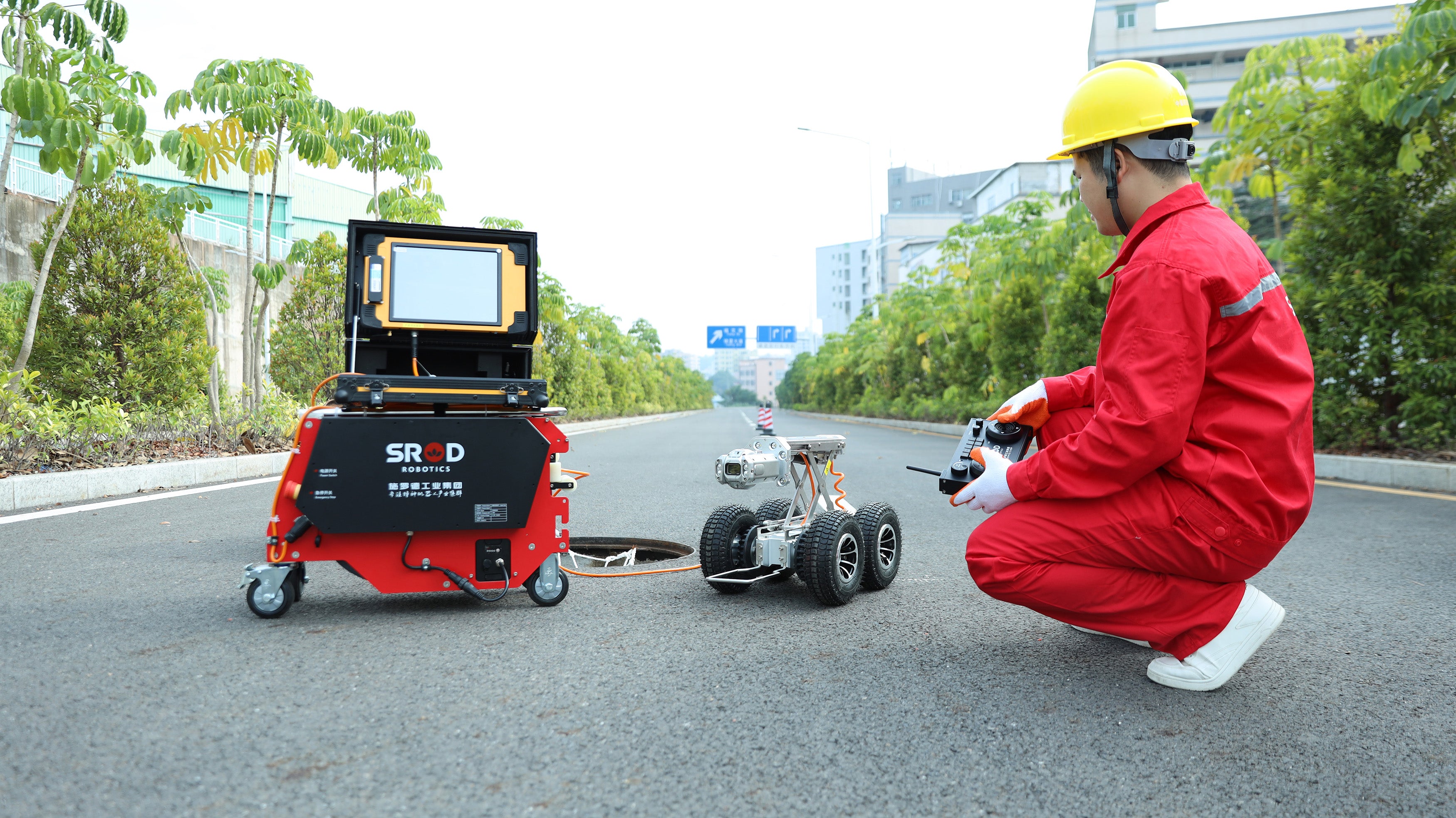 S200CHD Pipeline Inspection Robot