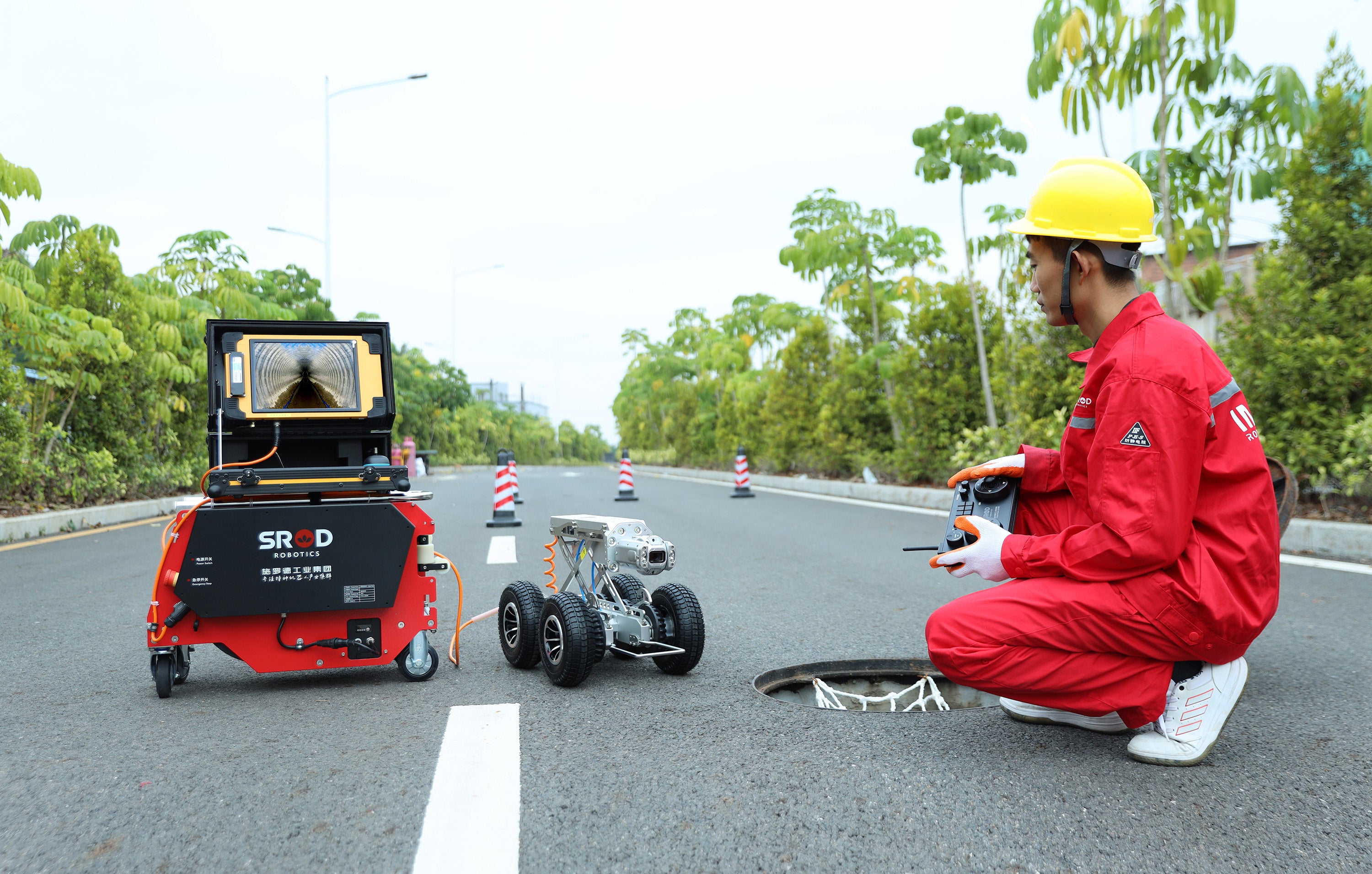 S300EHD Pipeline Inspection Robot