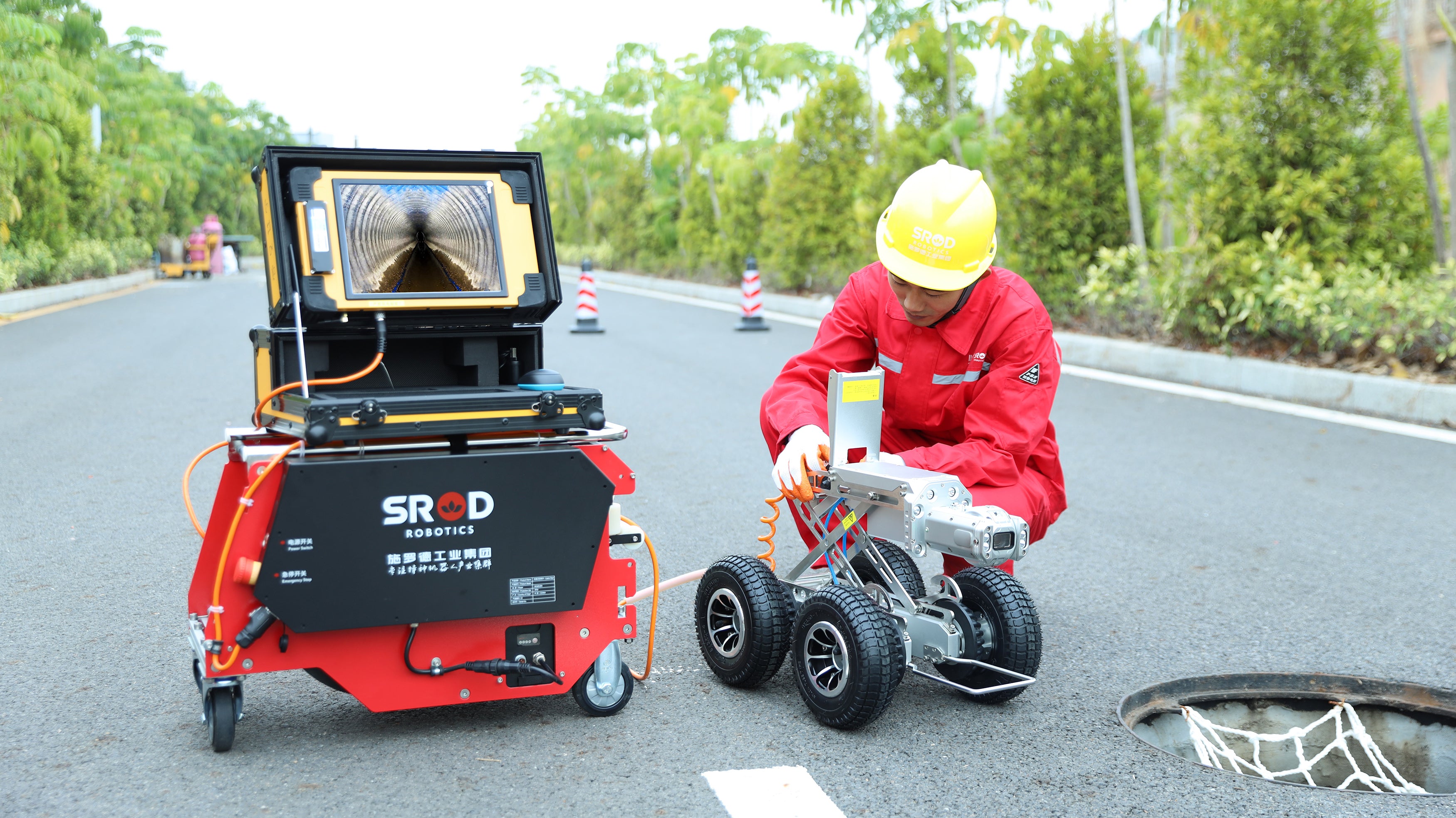 S300EHD Pipeline Inspection Robot