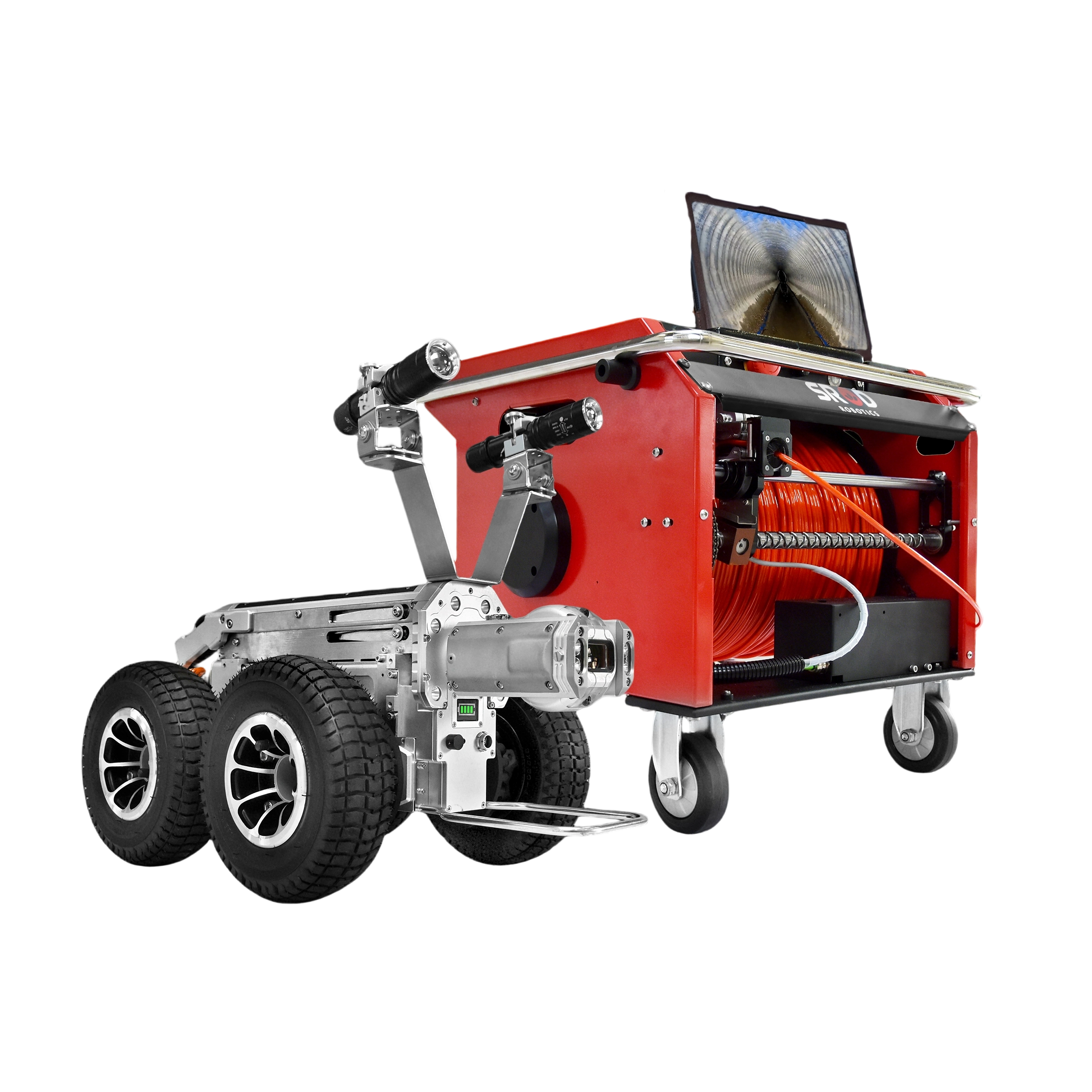 S300Y Medium-to-Long Distance Pipeline Inspection Robot