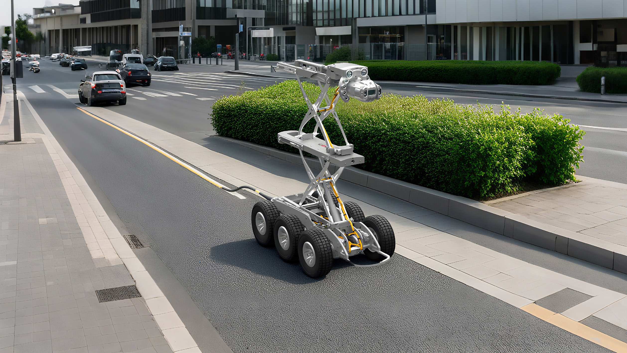 S300YL Long-Distance Pipeline Inspection Robot