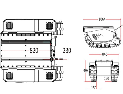 AgileX Robotics Bunker Pro Platform