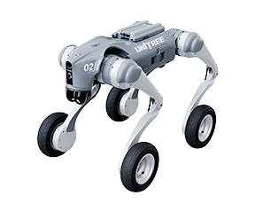 Unitree Go2-W (Wheeled robot dog)