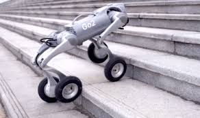 Unitree Go2-W (Wheeled robot dog)