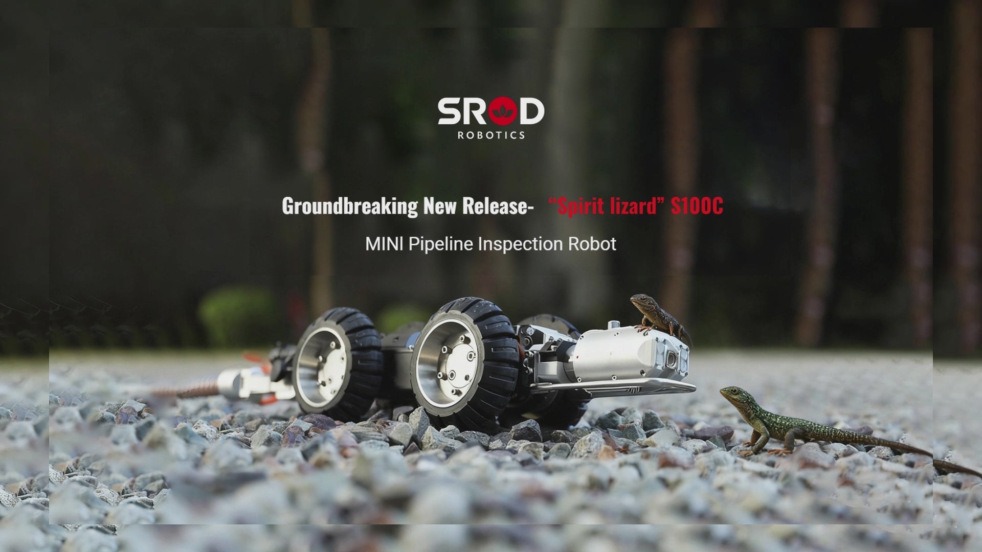 S100C MINI Pipe Inspection Robot