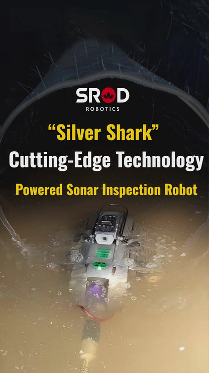 Silver Shark No. 1 S3831E Powered Sonar Inspection Robot