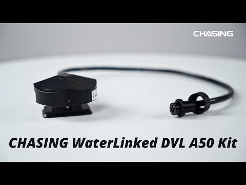 Load video: Waterlinked DVL A50 with Chasing ROV Fitting Kit